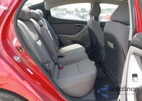 2016 Hyundai Elantra Se from USA, damaged, VIN KMHDH4AE0GU519821